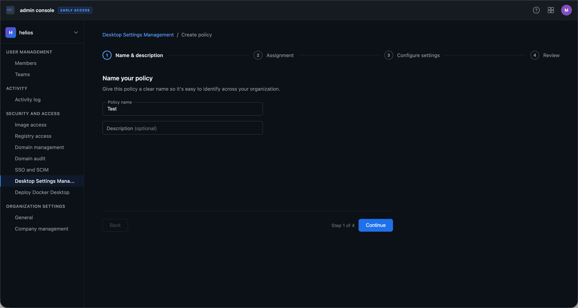 Settings — figure 2